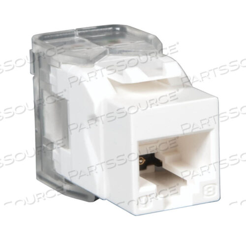 OEM#: N238-001-WH-TFCAT6/CAT5E RJ45 110 БЕЗИНСТРУМЕНТНЫЙ РАЗЪЕМ KEYSTONE 180 БЕЛЫЙ TAA/GSA от Tripp Lite