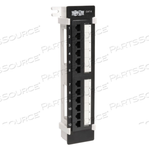OEM#: N250-01212-PORT CAT6 НАСТЕННАЯ ВЕРТИКАЛЬНАЯ 110 ПАТЧ-ПАНЕЛЬ RJ45 TAA GSA от Tripp Lite