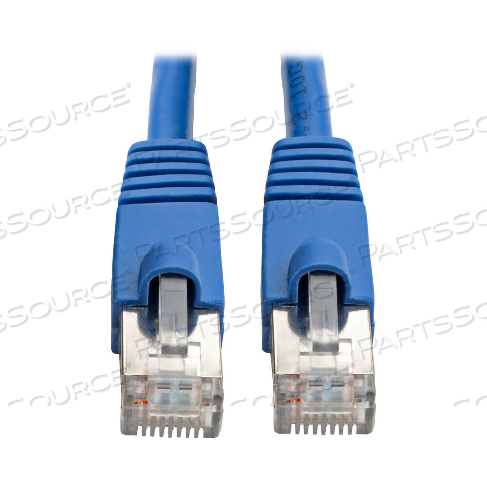 OEM#: N262-001-BL1FT УСИЛЕННЫЙ CAT6A ЭКРАНИРОВАННЫЙ STP SNAGLESS PATCH CABLE СИНИЙ 1 от Tripp Lite