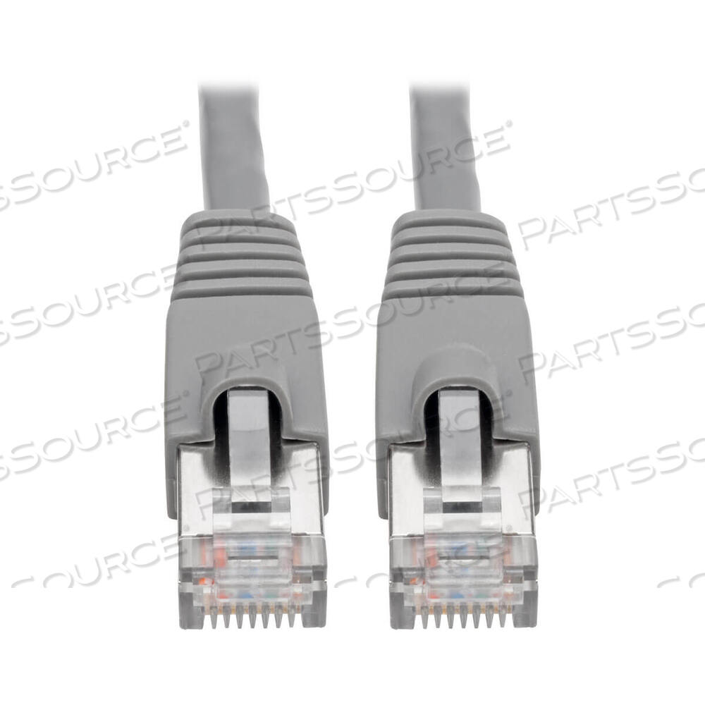 OEM#: N262-007-GYCAT6A SNAGLESS SHIELDED STP PATCH CABLE 10G, POE, СЕРЫЙ M/M 7FT от Tripp Lite