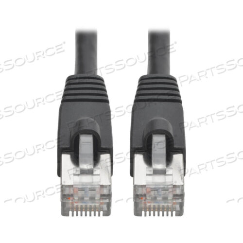 OEM#: N262-010-BKCAT6A SNAGLESS SHIELDED STP PATCH CABLE 10G, POE, ЧЕРНЫЙ M/M 10FT от Tripp Lite