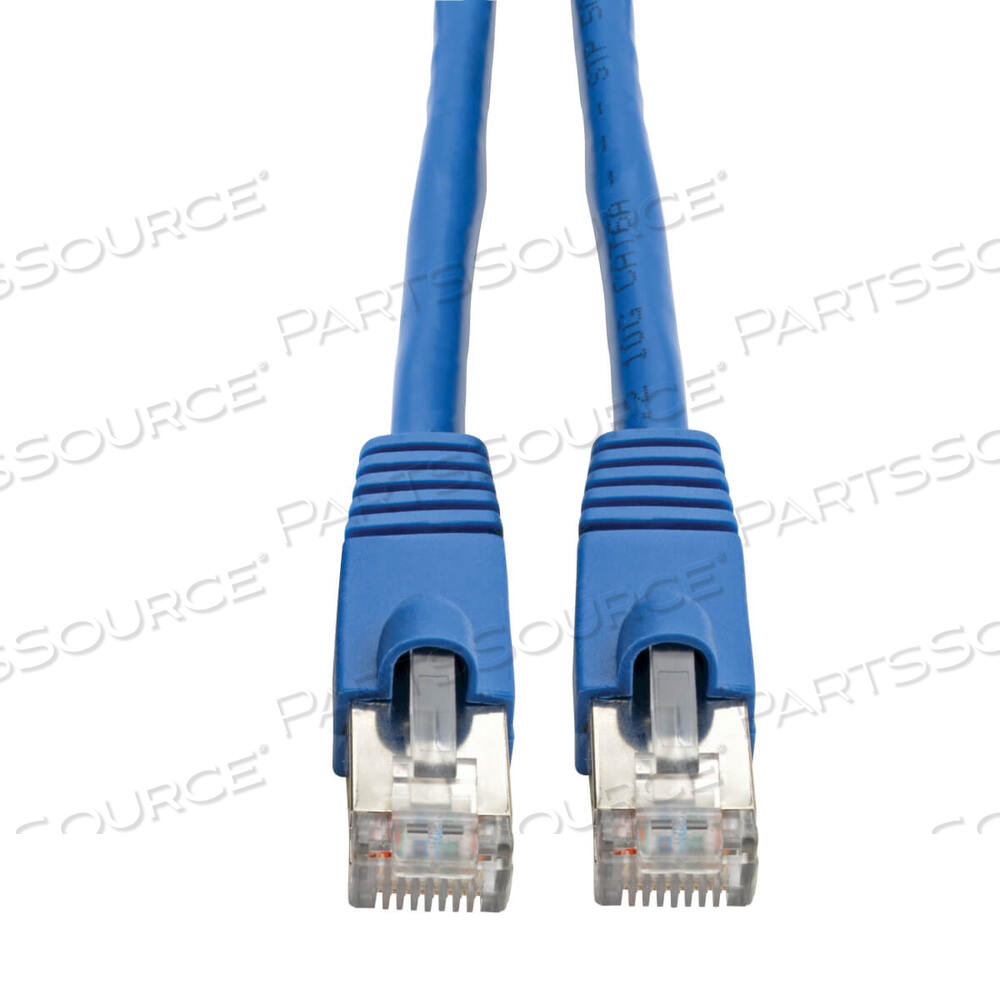 OEM#: N262-020-BLCAT6A SNAGLESS SHIELDED STP PATCH CABLE 10G, POE, СИНИЙ M/M 20FT от Tripp Lite