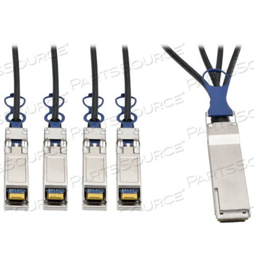 OEM#: N281-03M-BK3M 40GBE QSFP+ - 10GBE SFP+ ПАССИВНЫЙ МЕДНЫЙ КАБЕЛЬ ДЛЯ РАЗВОДКИ CISCO от Tripp Lite