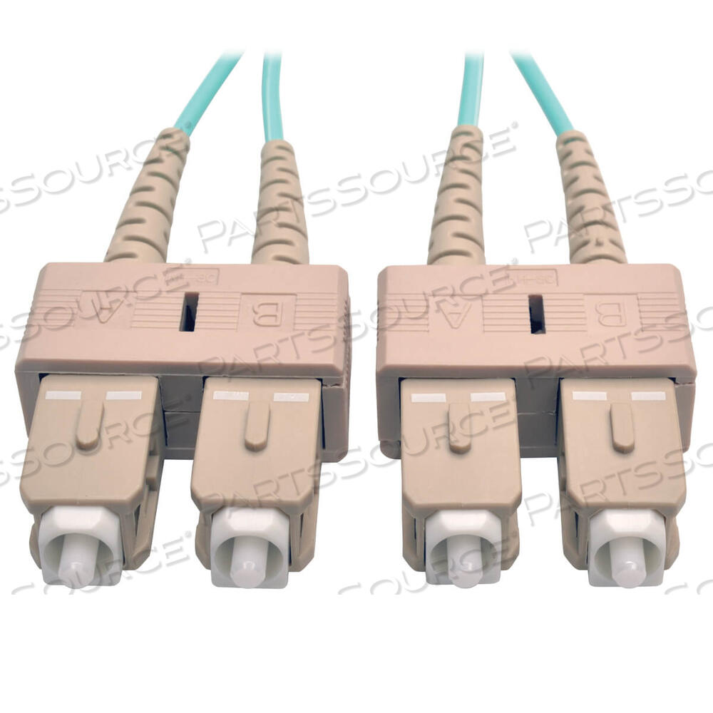 OEM#: N806-02M2M 10 ГБ дуплексный многорежимный 50/125 OM3 волоконно-оптический кабель SC/SC AQUA 6 футов от Tripp Lite