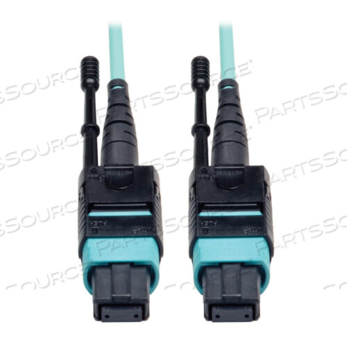 OEM#: N844-01M-12-P1M MTP / MPO PATCH CABLE 12 FIBER 40GBE AQUA OM3 PLENUM 3 фута от Tripp Lite