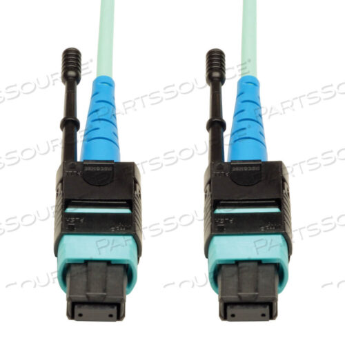 OEM#: N846-01M-24-P1M MTP / MPO PATCH CABLE 24 FIBER 100GBE AQUA OM3 PLENUM 3FT by Tripp Lite
