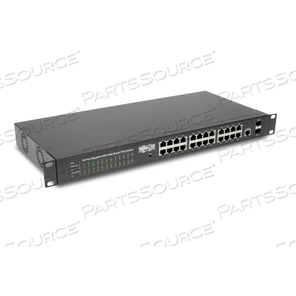OEM#: NGS24C2POE24-ПОРТОВЫЙ ГИГАБИТНЫЙ ETHERNET-КОММУТАТОР L2 С УПРАВЛЕНИЕМ С POE 10/100/1000 МБИТ/С от Tripp Lite