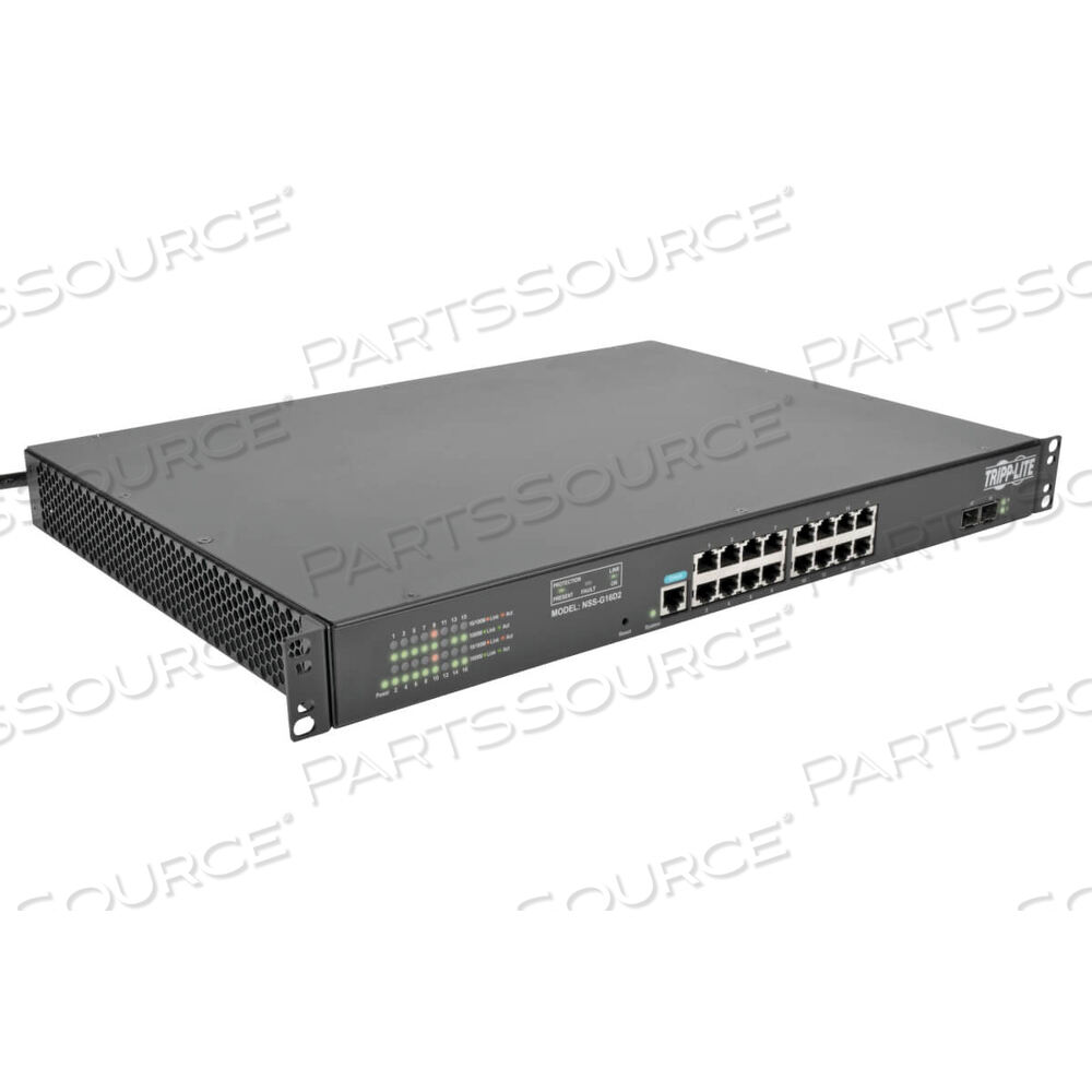 OEM#: NSS-G16D216-PORT GIGABIT ETHERNET SWITCH L2 MANAGED W/ 8-OUTLET PDU 120V by Tripp Lite