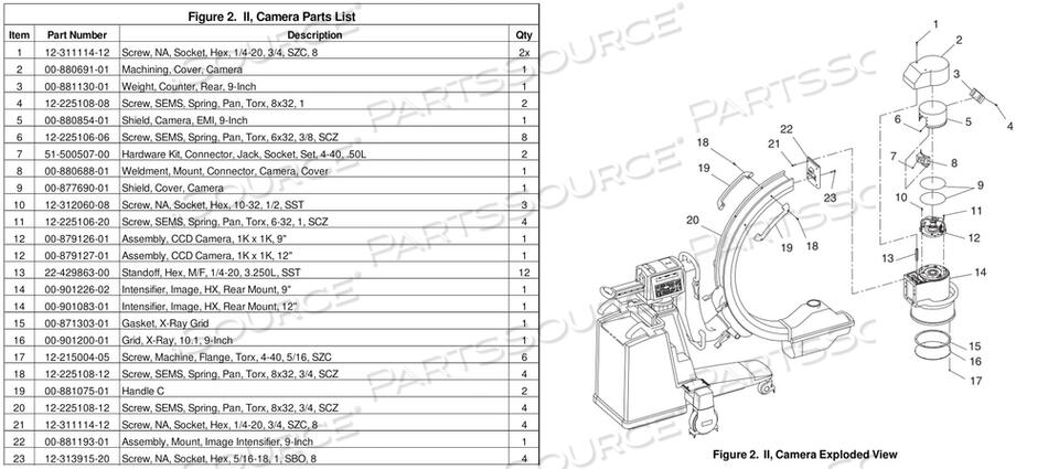Replaces OEC Medical Systems (GE Healthcare) 12-225106-06SCREW, SEMS, PAN TORX, SPRING, 6-32, 3/8 SZC