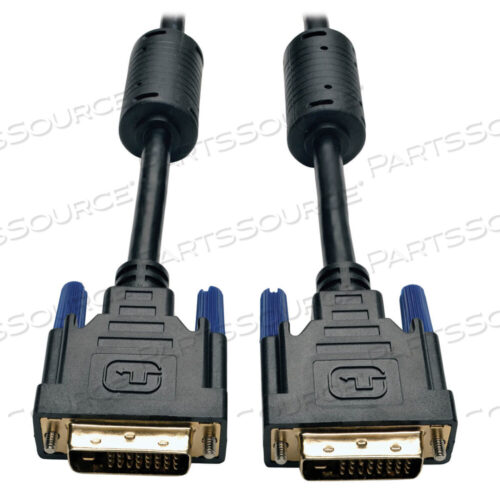 OEM#: P560-0033FT DVI-D MALE/MALE ДВУХКАНАЛЬНЫЙ ЦИФРОВОЙ TMDS КАБЕЛЬ ДЛЯ МОНИТОРИНГА - ЧЕРНЫЙ от Tripp Lite