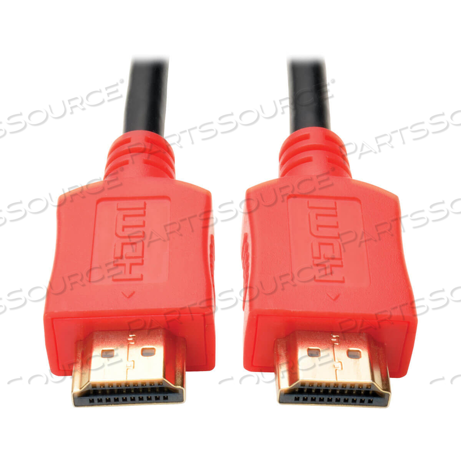 3-футовый высокоскоростной HDMI-кабель цифровой аудио/видео HDMI UHD 4K X 2K M/M КРАСНЫЙ 3