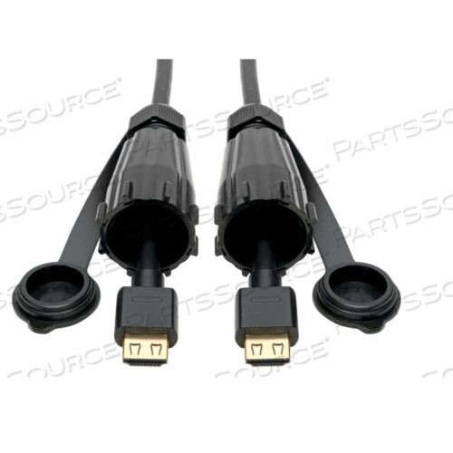 HDMI КАБЕЛЬ ВЫСОКОСКОРОСТНОЙ 2 РАЗЪЕМА IP68 ПРОМЫШЛЕННЫЙ ETHERNET 10 ФУТОВ