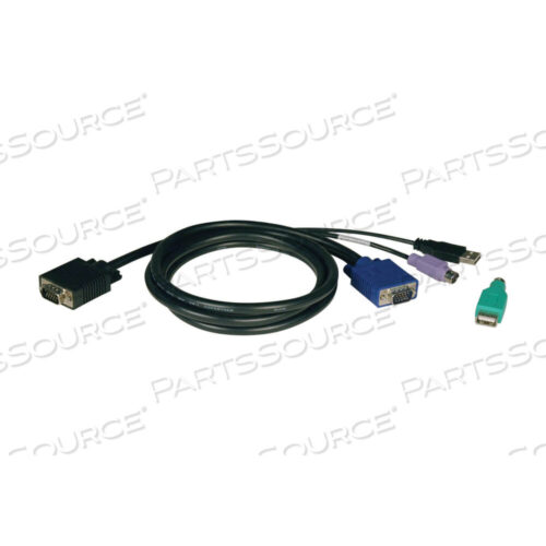OEM#: P780-010KVM COMBO CABLE KIT 10FT USB / PS/2 ДЛЯ B040 и B042 10 от Tripp Lite
