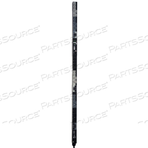 PDU 3-ФАЗНЫЙ ПЕРЕКЛЮЧАЕМЫЙ 240В 7.3КВТ C13 C19 L22-30P ВЕРТИКАЛЬНЫЙ 0URM