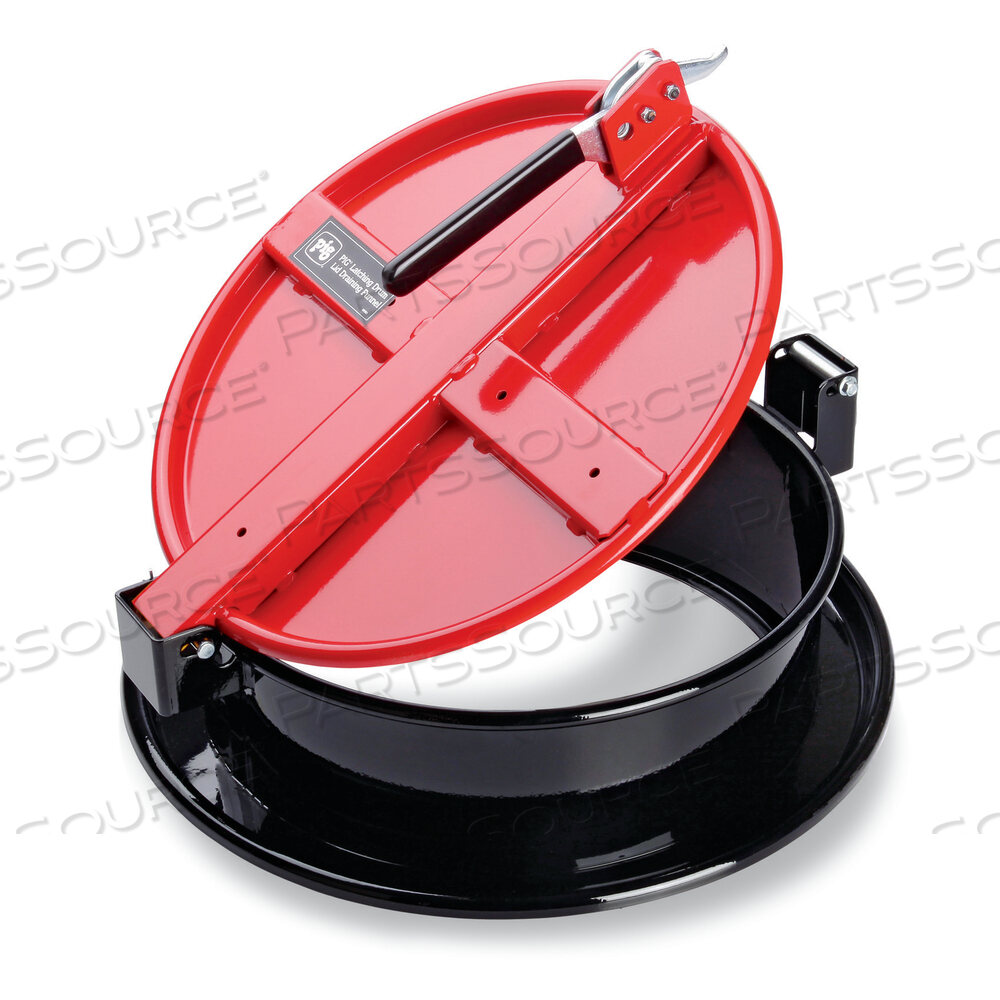 OEM#: DRM1214-BKPIG КРЫШКА ДЛЯ БАРАБАННОГО СЛИВА С ЗАЩЕЛКОЙ от New Pig Corporation