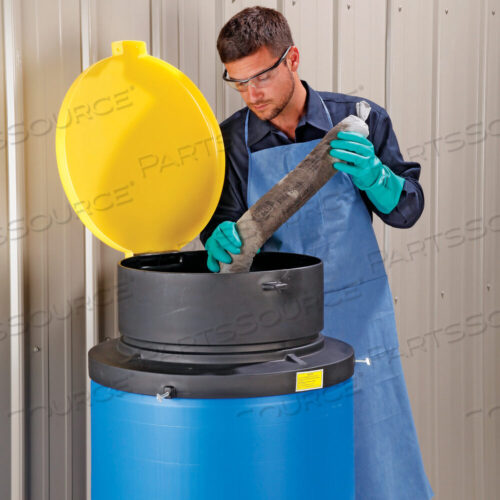 OEM#: DRM965-YWPIG КРЫШКА ДЛЯ БОЧКИ ИЗ ПОЛИЭТИЛЕНА С ОТКРЫТОЙ ГОЛОВОЙ ГОЛОВКОЙ от New Pig Corporation