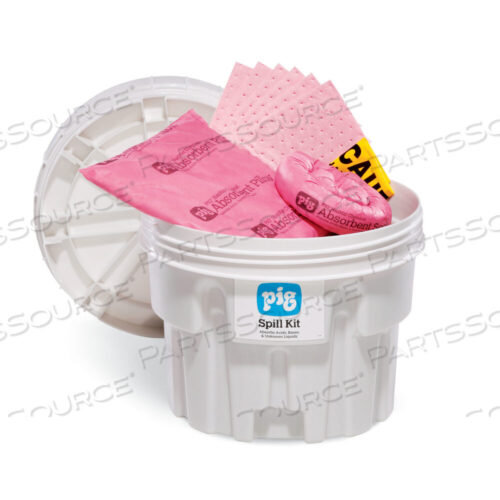 OEM#: KIT311PIG НАБОР ДЛЯ УСТРАНЕНИЯ РАЗЛИВОВ ОПАСНЫХ ВЕЩЕСТВ В 20-ГАЛЛОННОЙ АВАРИЙНОЙ БОЧКЕ от New Pig Corporation