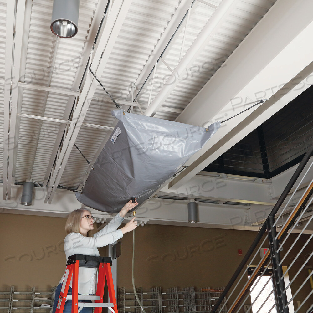 OEM#: TLS673-GYPIG ПРЯМОУГОЛЬНЫЙ БРЕНД ДЛЯ ОТВОДА ПРОТЕЧЕК НА КРЫШУ от New Pig Corporation