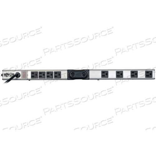 СКЛАДНОЙ РАЗДЕЛИТЕЛЬ ПИТАНИЯ 1 ШАРНИР 8 РОЗЕТОК 5-15R 15 ФУТОВ ДЛИНА 24