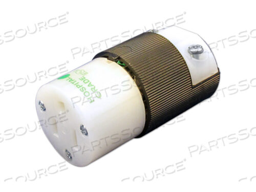 OEM#: RPC59915A 125 В переменного тока NEMA 5-15R FEMALE HOSPITAL GRADE CONNECTOR от Replacement Parts Industries (RPI)