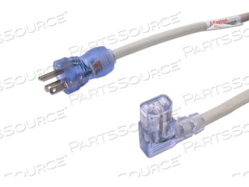 OEM#: RPC7708FT 14 AWG NEMA 5-15P - C13R КАБЕЛЬ ПИТАНИЯ МЕДИЦИНСКОГО КЛАССА - СЕРЫЙ от Replacement Parts Industries (RPI)