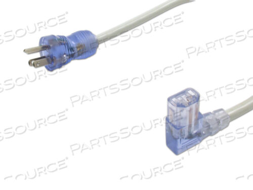 OEM#: RPC77218FT 14 AWG NEMA 5-15P - C13R КАБЕЛЬ ПИТАНИЯ МЕДИЦИНСКОГО КЛАССА - СЕРЫЙ от Replacement Parts Industries (RPI)