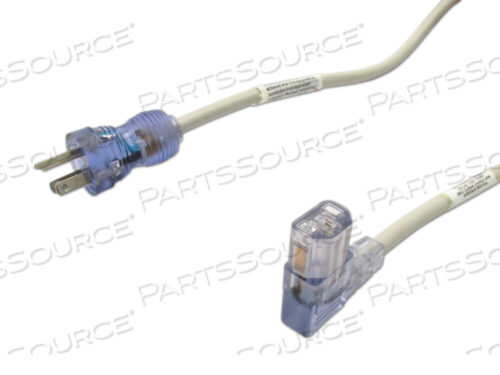OEM#: RPC77425FT 14 AWG NEMA 5-15P - C13R КАБЕЛЬ ПИТАНИЯ МЕДИЦИНСКОГО КЛАССА - СЕРЫЙ от Replacement Parts Industries (RPI)
