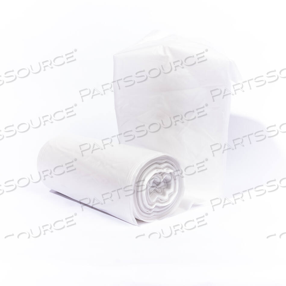 OEM#: RST4046XHCLDPE CAN LINER, 40X46 1.1 MIL CLR 125/CS 5/25S CORELESS by NORAMCO (North America Plastics & Chemicals Co. Inc_