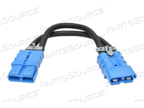 УДЛИНИТЕЛЬНЫЙ КАБЕЛЬ ПИТАНИЯ, DC JACK (M) - DC JACK (F), 48 В, 175 А, 1 фут, ЧЕРНЫЙ, СИНИЙ