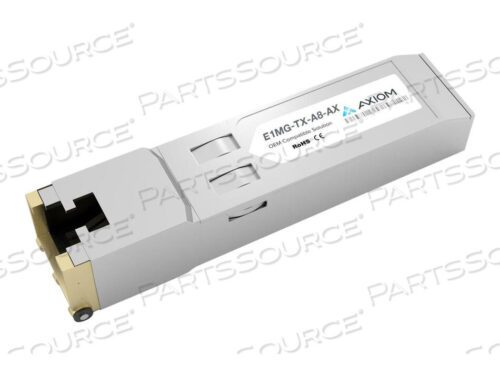 OEM#: E1MG-TX-A8-AXAXIOM 1000BASE-T SFP-ТРАНСИВЕР (8-PACK) ДЛЯ BROCADE - E1MG-TX-A8 от Axiom