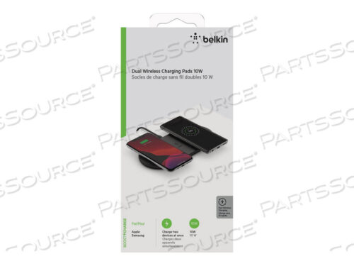 OEM#: WIZ002TTBKDUAL PAD,10W,PSU,BLACK от Belkin