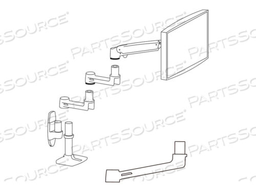 OEM#: 45-289-216LX УДЛИНИТЕЛЬ, ЯРКО-БЕЛЫЙ от Ergotron, Inc.