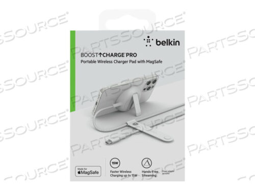 OEM#: WIA004BTWHMAGSAFE PAD WITH STAND, NO PSU, WH by Belkin