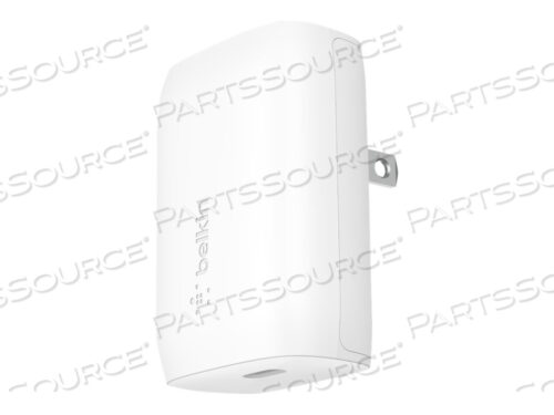 OEM#: WCA005DQ1MWH-B6PD 30 Вт PPS USB-C СЕТЕВОЕ ЗАРЯДНОЕ УСТРОЙСТВО, С 1 м PVC C-C, БЕЛОЕ от Belkin