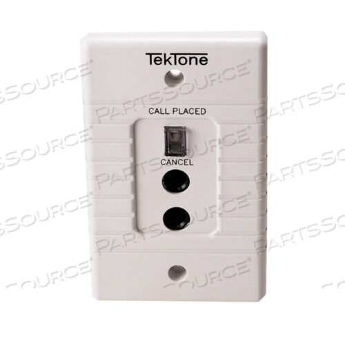 OEM#: SF102ДВУХМЕСТНАЯ СТАНЦИЯ ПАЦИЕНТА, РАЗЪЕМЫ ¼, СВЕТОДИОД ВЫЗОВА, БЕЗ ЗВУКА от TekTone Sound & Signal Mfg., Inc.