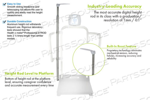 OEM#: STRODHEIGHT ROD от Health O Meter Professional Scales