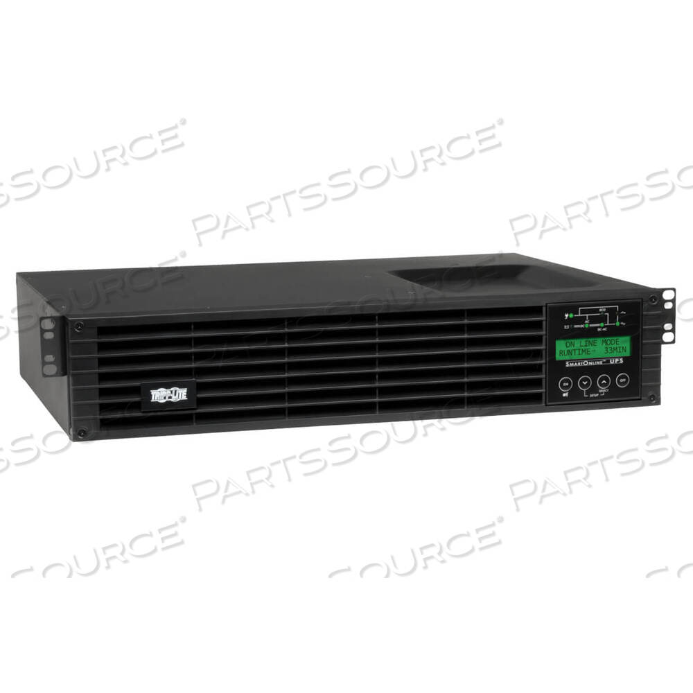 OEM#: SU1000RTXLCD2UUPS 1000VA 900W SMART ONLINE RACKMOUNT LCD USB 2U by Tripp Lite