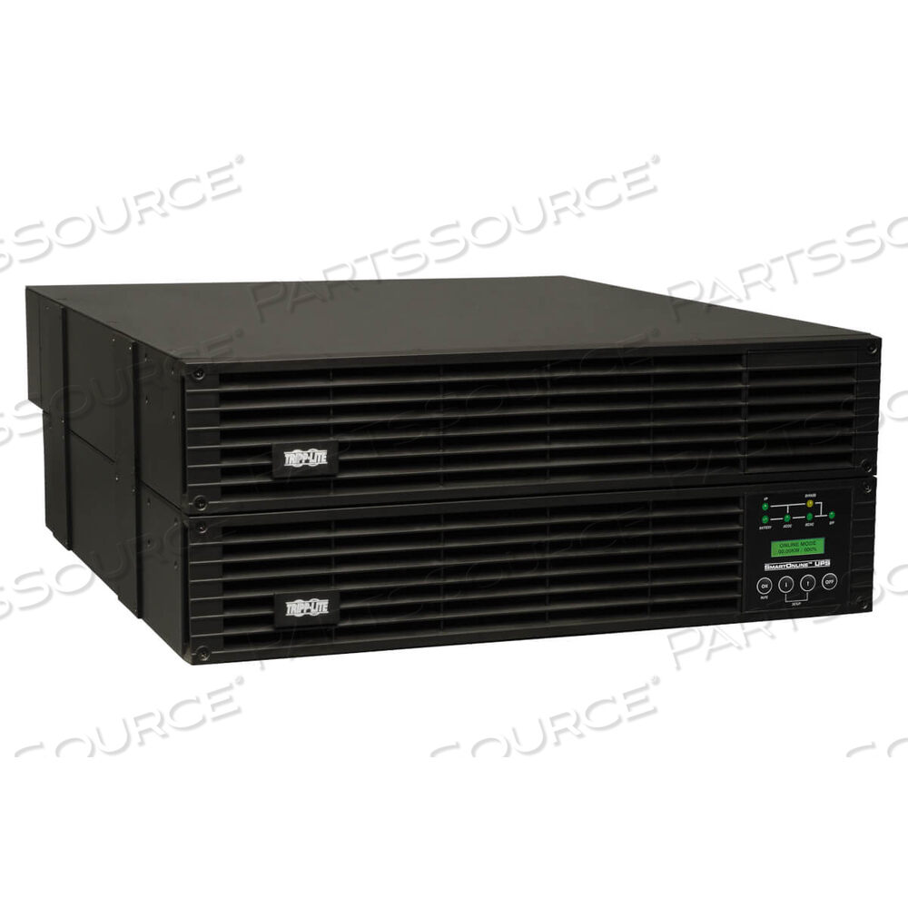 OEM#: SU5000RT4UHV5KVA UPS SMART ONLINE RACKMOUNT HIGH VOLTAGE 208/240V USB DB9 4U by Tripp Lite
