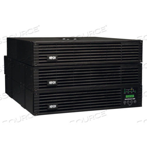 OEM#: SU5000RT4UTF5KVA UPS SMART ONLINE RACKMOUNT TRANSFORMER 208/120V USB DB9 6U by Tripp Lite