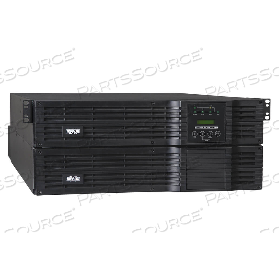 6KVA UPS SMART ONLINE RACKMOUNT 208/240/120V USB DB9 4URM