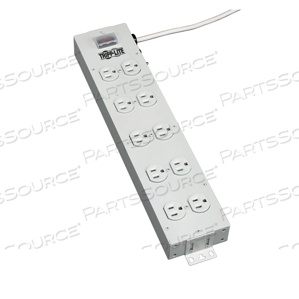 OEM#: TLM1015NCPOWER STRIP 120V 5-15R 10 OUTLET МЕТАЛЛИЧЕСКИЙ 15FT CORD 5-15P от Tripp Lite