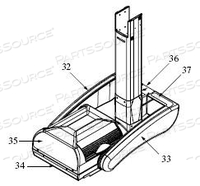 OEM#: 453560066401NMPT,COL PAD, LRG BUCKET TOP от Philips Healthcare