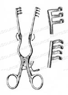 ХИРУРГИЧЕСКИЕ РЕТРАКТОРЫ БЕКМАНА-ВЕЙТЛАНЕРА С ШАРНИРНЫМИ ЛЕЗВИЯМИ, SPRO-143