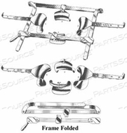 ХИРУРГИЧЕСКИЙ АБДОМИНАЛЬНЫЙ РЕТРАКТОР FRANZ, С 8 СМЕННЫМИ ЛЕЗВИЯМИ, SPRO-083
