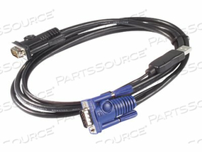 OEM#: AP5253КАБЕЛЬ ДЛЯ КЛАВИАТУРЫ / ВИДЕО / МЫШИ (KVM) - 4-КОНТАКТНЫЙ USB ТИП A, HD-15 - HD-15 - 6 ФУТОВ от APC / American Power Conversion