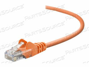 OEM#: A3L791-10-ORG-S10FT CAT5E SNAGLESS PATCH CABLE, UTP, ОРАНЖЕВАЯ ПВХ-ОБОЛОЧКА, 24AWG, T568B, 50 MICRON от Belkin