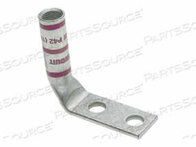 OEM#: LCC2-14AWF-QCU LUG LBW 2HOLE 2AWG 1/4IN .63IN PK25 от Panduit