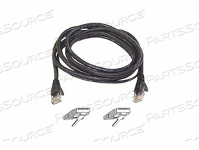 OEM#: A3L980-40-BLK-S40FT CAT6 SNAGLESS PATCH CABLE, UTP, ЧЕРНАЯ ПВХ-ОБОЛОЧКА, 23AWG, 50 MICRON, GOLD PL от Belkin