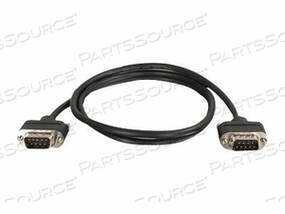 OEM#: 521666FT DB9 MALE - DB9 MALE RS232 ПОСЛЕДОВАТЕЛЬНЫЙ НУЛЬ-МОДЕМНЫЙ КАБЕЛЬ С НИЗКОПРОФИЛЬНЫМИ РАЗЪЕМАМИ - ЧЕРНЫЙ от Legrand AV (C2G)