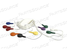 10-ВЕДЕВОЙ КАБЕЛЬ ПАЦИЕНТА STRESSVUE